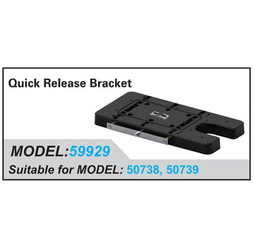Haswing Quick release boegplaat Cayman B 80 lbs / GPS