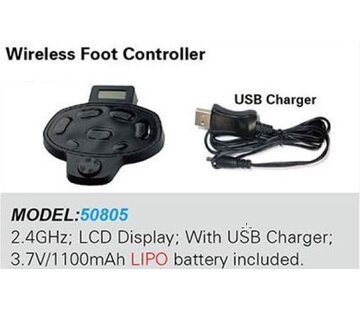 Haswing Voetbediening / Voetpedaal draadloos Cayman B GPS