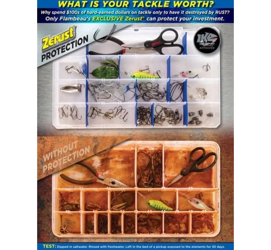 Flambeau Tuff Tainer 7000R diepe tacklebox Bulk 41,9 x 24,8 x 7,6 cm