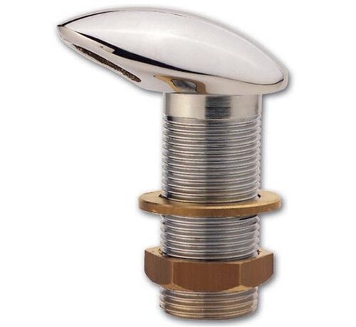 Aspius ontluchter 1/2" messing verchroomd tank ontluchter