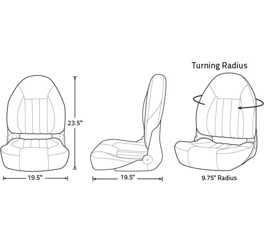 Tempress ProBax™ Limited Edition bootstoel – Charcoal / Sterling / Carbon