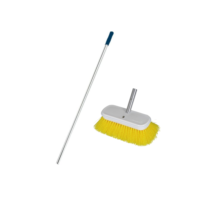 Talamex Boot Schoonmaak borstel Dekborstel set Deluxe