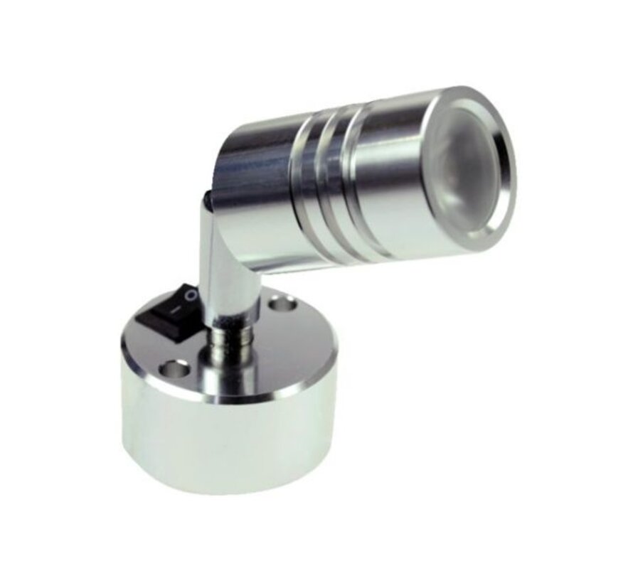Talamex Led leeslamp 10-30V 3000k met aan/uit schakelaar