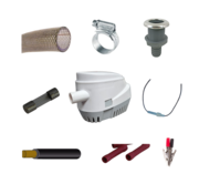 Aspius Bilgepomp Automatisch 12V - Complete set