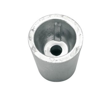 Talamex Schroefas anode Zink conisch