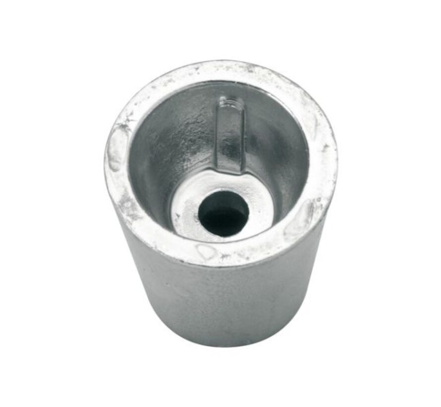 Talamex Schroefas anode Zink conisch
