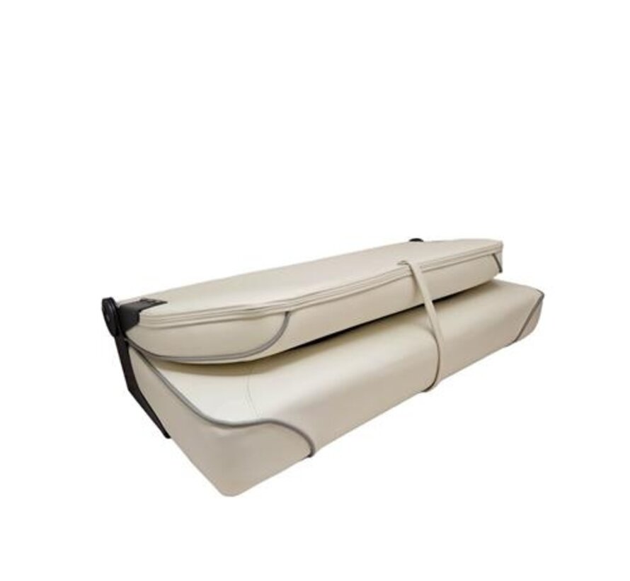 Hollex Stuurbank Twin Star crème / lichtgrijs