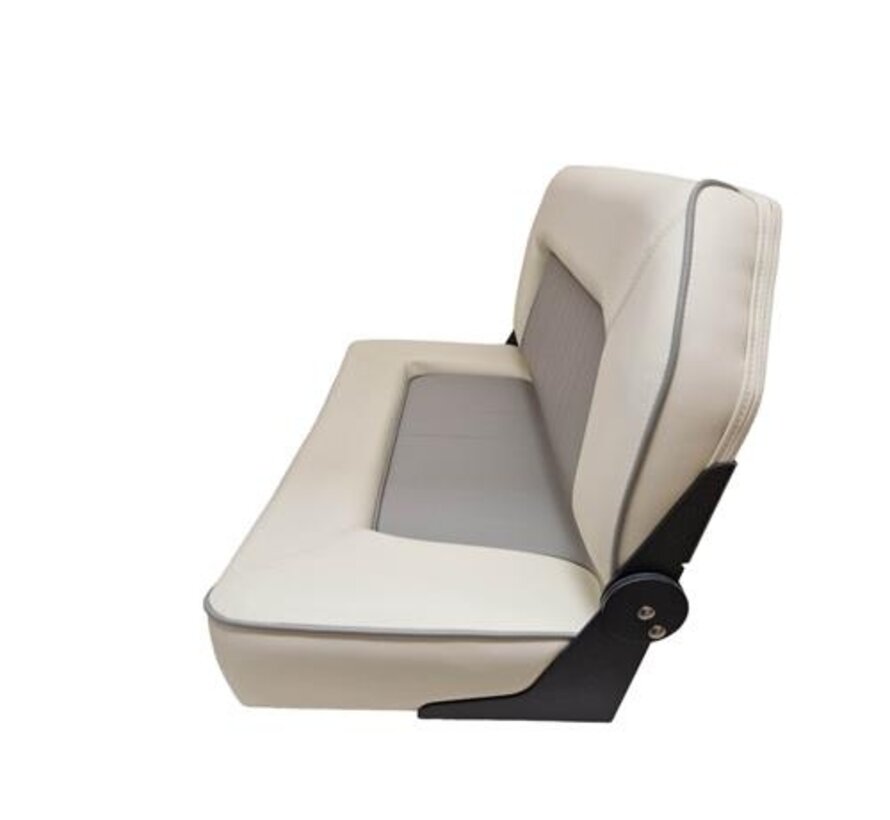 Hollex Stuurbank Twin Star crème / lichtgrijs