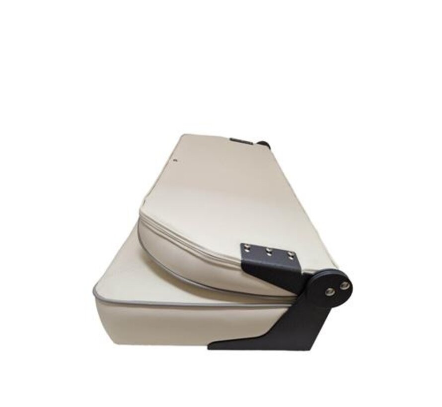 Hollex Stuurbank Twin Star crème / lichtgrijs