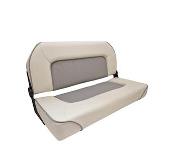 Hollex Stuurbank Twin Star crème / lichtgrijs