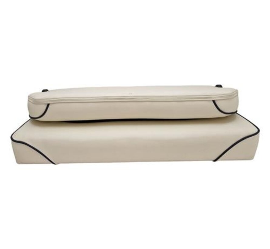 Hollex Stuurbank Twin Star crème / navy