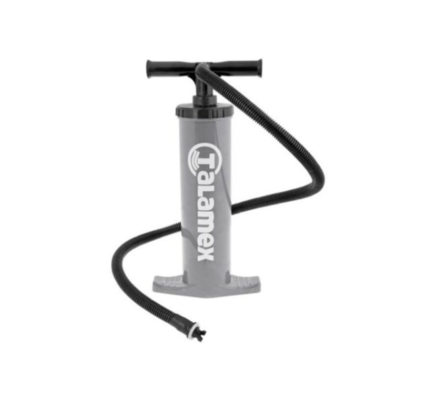 Talamex Double Action handpomp Dubbelwerkend voor standaard rubberboot ventiel