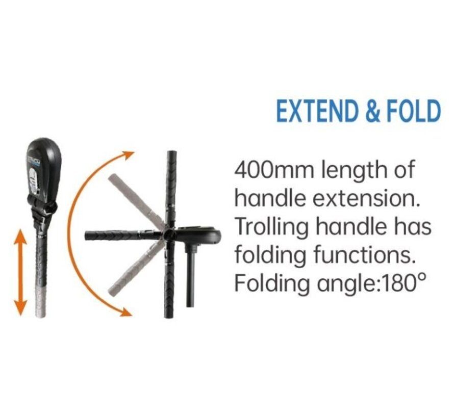 Haswing Protruar Genius 12V Elektromotor - Traploos Regelbaar & Selecteerbaar 30 / 40 / 55 lbs Stuwkracht