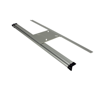 Allpa Aluminium universele schuif slede voor bootstoel