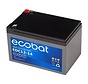 Ecobat Batterij 12V 14Ah AGM Deep-Cycle - Fishfinder accu