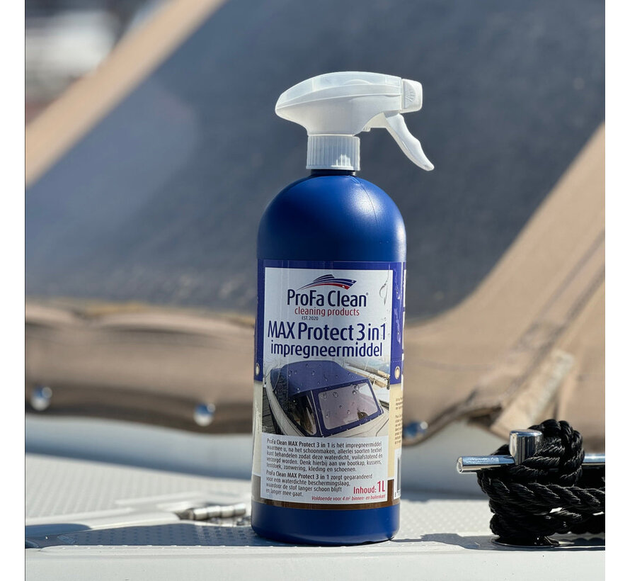 ProFa Clean MAX Protect 3 in 1 Impregneermiddel 1L + trigger