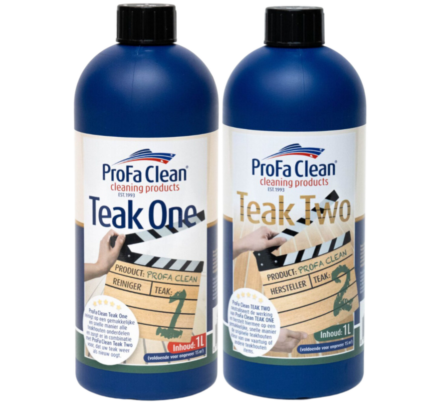 ProFa Clean TEAK ONE & TEAK TWO 2x 1L