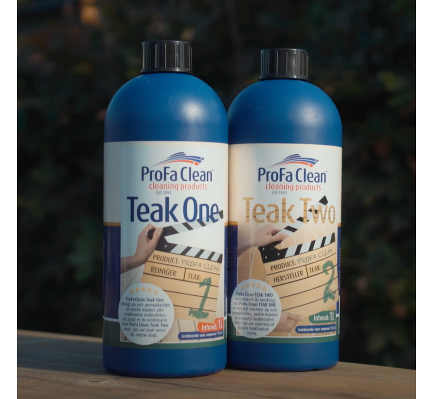 ProFa Clean TEAK ONE & TEAK TWO 2x 1L