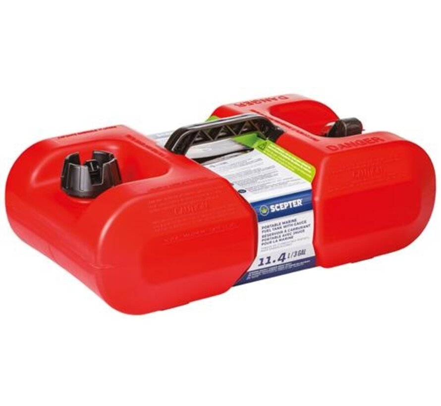 Scepter brandstoftank 11,36ltr / 3 gallon Low Profile