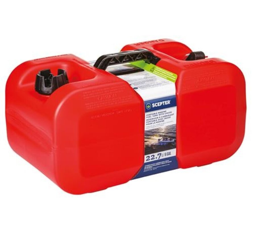 Scepter brandstoftank 22,7ltr / 6 gallon Low Profile