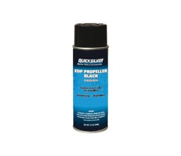 Quicksilver Spuitbus Zwart EDP Propeller 340g (8M0133931)