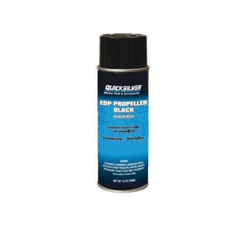 Quicksilver Quicksilver Spuitbus Zwart EDP Propeller 340g (8M0133931)