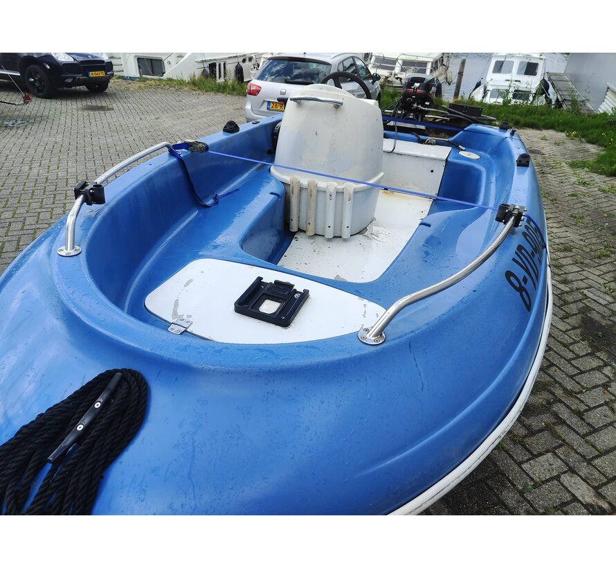 Jeanneau cap 370  | Mercury 15 pk | Trailer . Met eventueel begrenzen