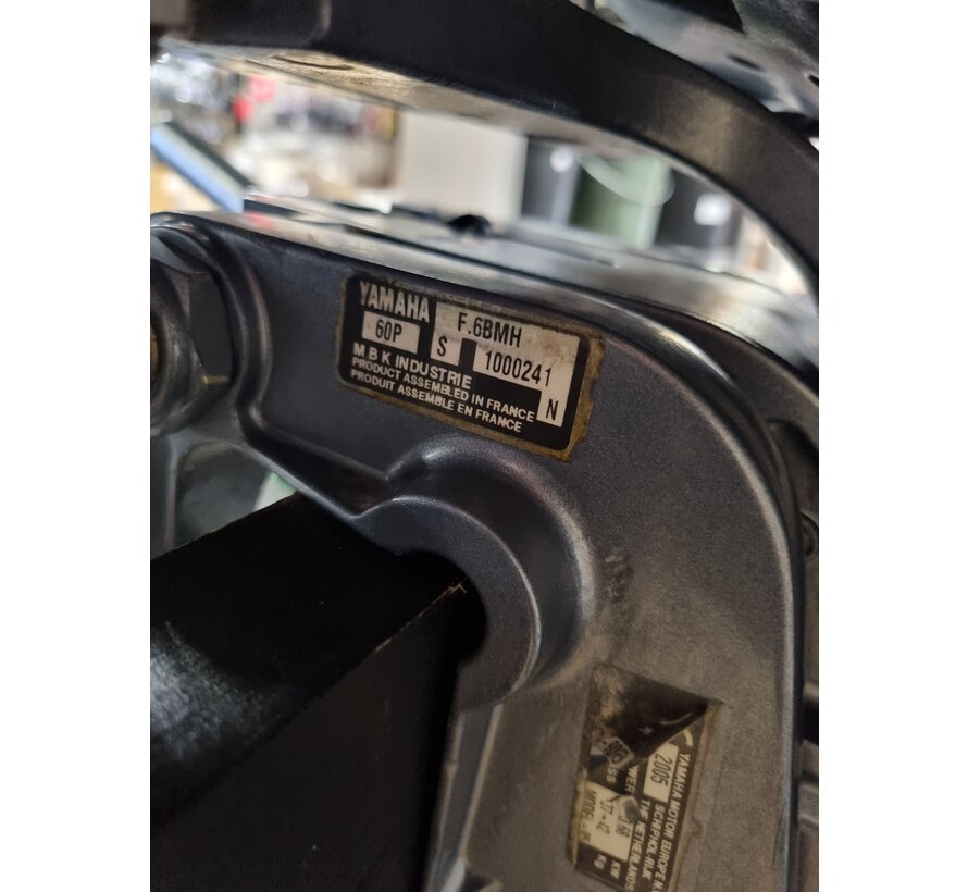 Yamaha 6 pk 4-takt kortstaart
