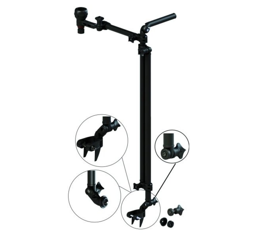 Borika universele transducer steun kit met houder