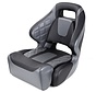 TM Bootstoel Sport Flip Up Captain Bucket Seat | Charcoal / Black