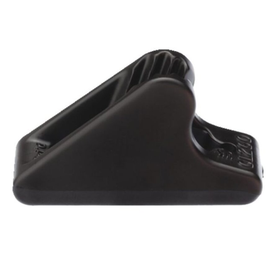 Clamcleat CL260 Zwarte nylon klem 2-5mm