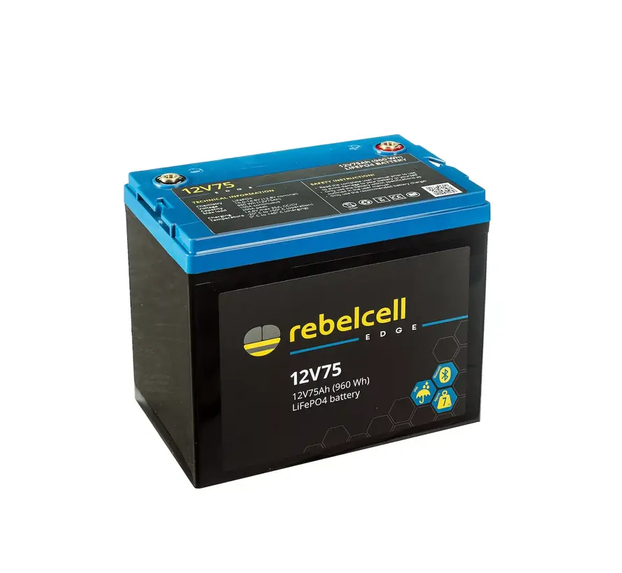 Rebelcell EDGE LiFePO4 Accu 12V