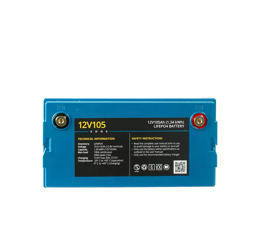 Rebelcell EDGE LiFePO4 Accu 12V