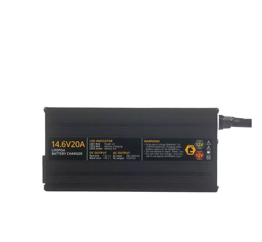 Rebelcell LiFePO4 Acculader 14.6V 20A
