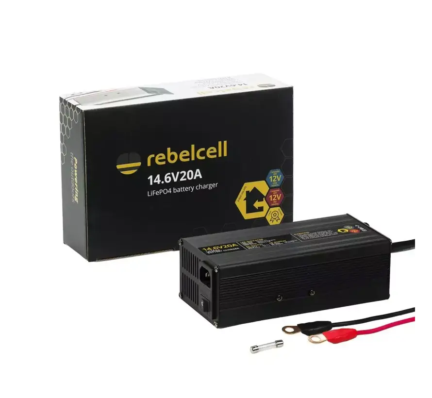 Rebelcell LiFePO4 Acculader 14.6V 20A