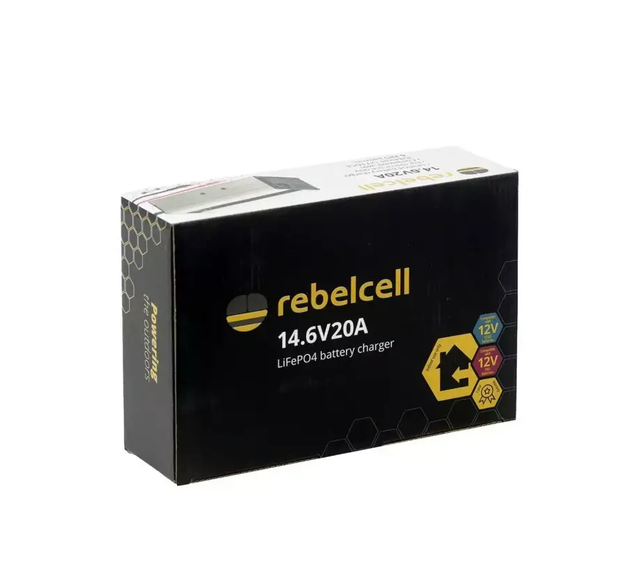 Rebelcell LiFePO4 Acculader 14.6V 20A