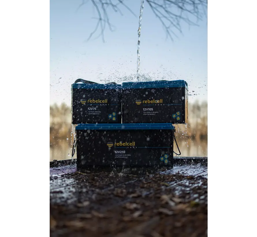 Rebelcell EDGE LiFePO4 Accu 12V
