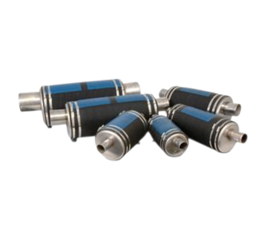RVS Waterlock / Uitlaatdemper