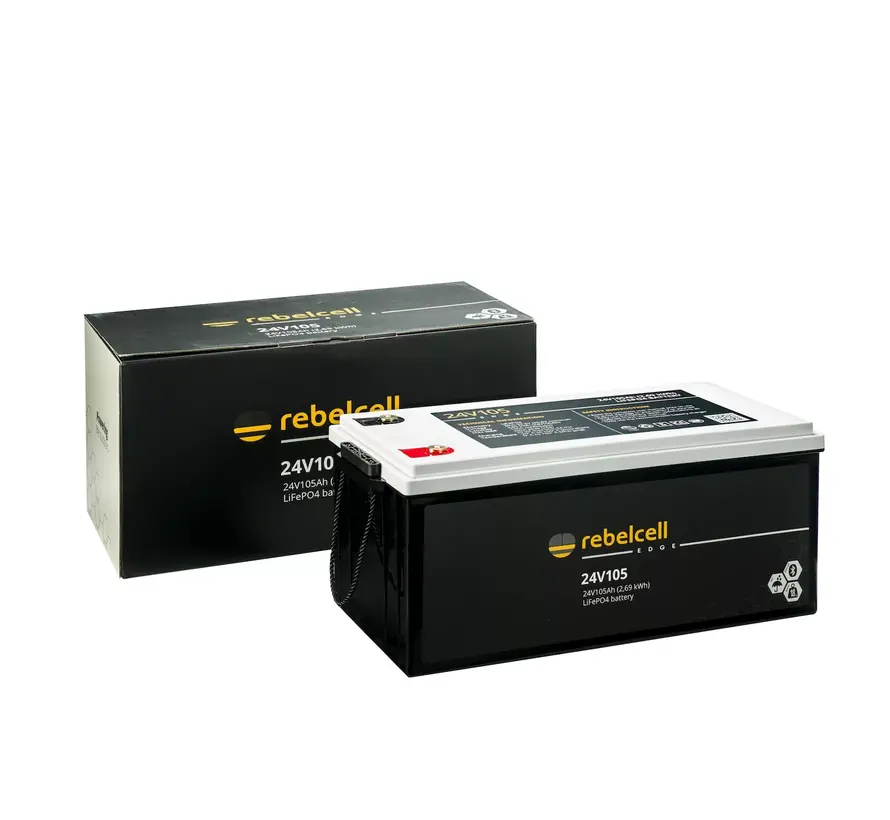 Rebelcell EDGE LiFePO4 Accu 24V 105Ah