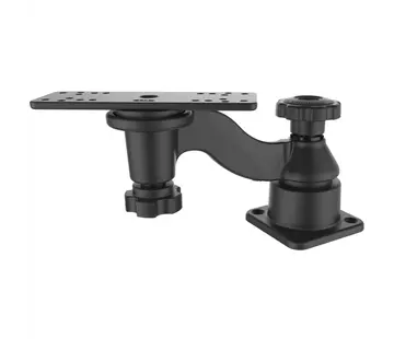RAM Fishfinder Mount – Single Swing Arm Horizontal Mount System
