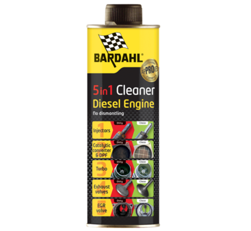 Bardahl Bardahl 5 in 1 Diesel motor reiniger 500ML