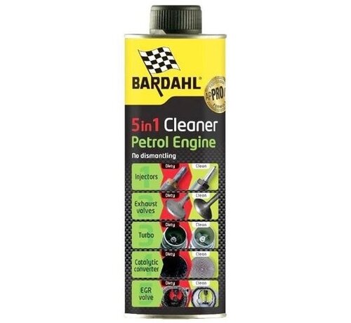 Bardahl Bardahl 5 in 1 Benzine motor reiniger 500ML