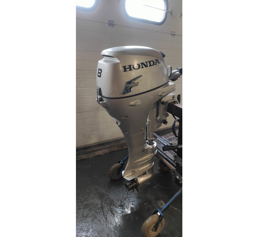 Honda 8 pk fourstroke extra langstaart elec.start