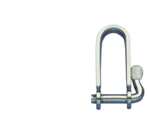 Allpa  RVS snelsluiting  Diameter 5mm  B=14mm  H=40mm (breekkracht 1050kg)