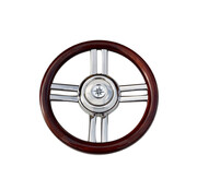 Allpa 4-Spaaks stuurwiel model 25B RVS – Ø350 mm