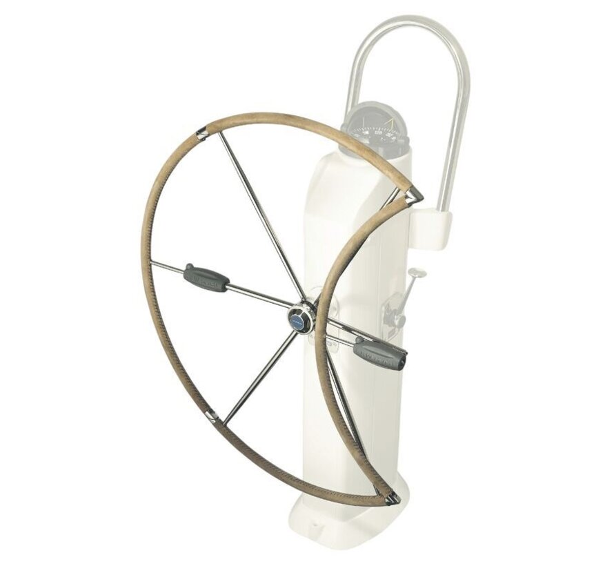 Lewmar Folding stuurwiel met lederen bekleding – Ø1066 mm