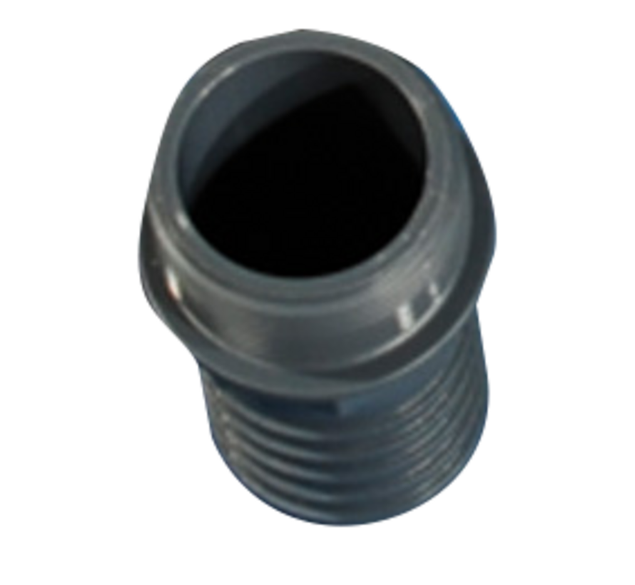Plastic tule 1-1/4"x38mm voor vuilwatertank