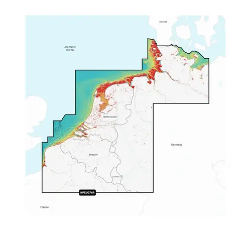 Navionics Navionics Benelux en Duitsland, West – Waterkaarten