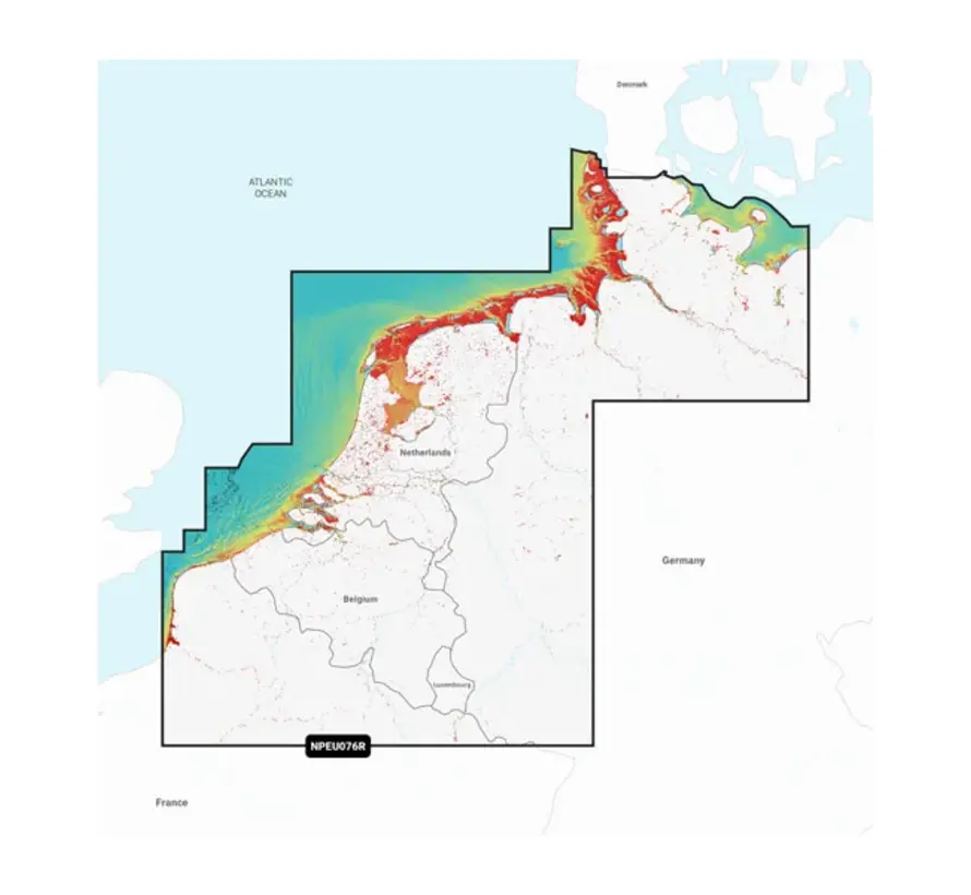 Navionics Benelux en Duitsland, West – Waterkaarten