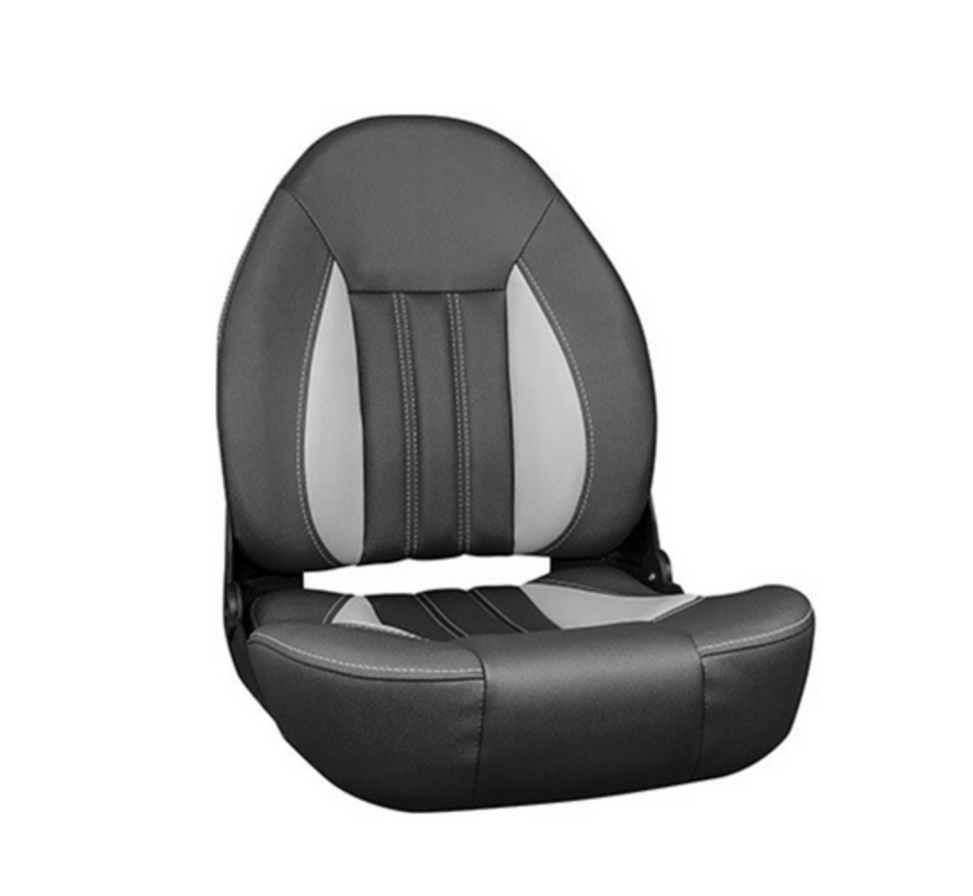 TM Bootstoel / Klapstoel Probax High Back Zwart / Grijs